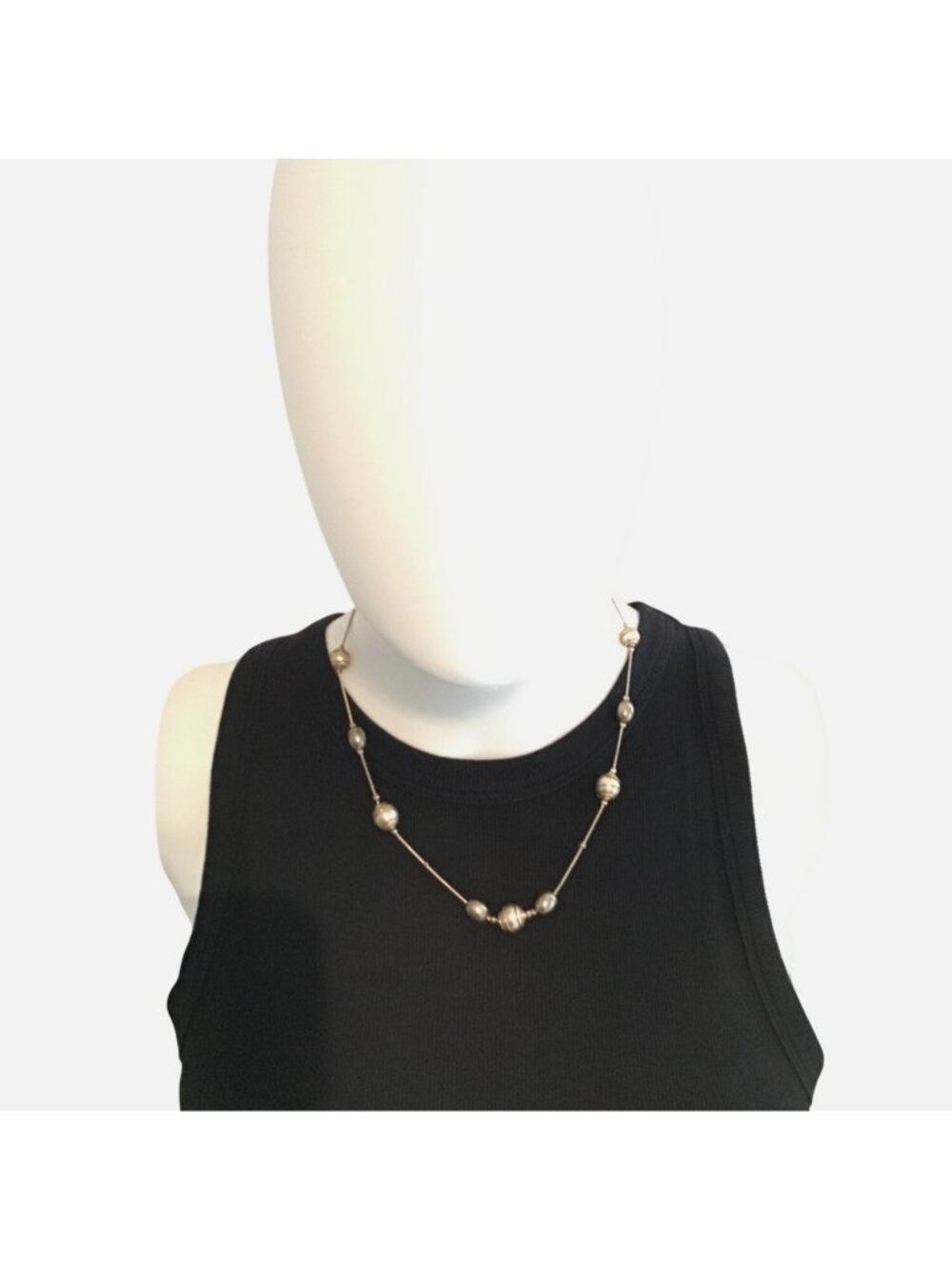 BEAUTIFUL WOMENS BROWN TONE NECKLACE